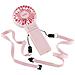 Ventialtore da Collo Handheld con Diametro 78 mm Potenza 2.5 W Colore Rosa - Foto miniatura 3