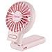 Ventialtore da Collo Handheld con Diametro 78 mm Potenza 2.5 W Colore Rosa - Foto miniatura 2