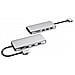 Usb-c Dual Usb-c Dock Usb 3.2 Gen 1 (3.1 Gen 1) Type-c 5000 Mbit /s Alluminio, Metallico - Foto miniatura 1