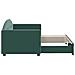 Divano Letto Con Letto Estraibile Verde Scuro 80x200cm Velluto - Foto miniatura 7