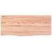 Piano Tavolo Marrone 100x40x (2-6) cm Massello Rovere Trattato - Foto miniatura 3