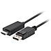 Ca-dphd-11cc-0018-bk Adattatore Per Inversione Del Genere Dei Cavi Displayport Hdmi Nero - Foto miniatura 1