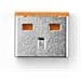 Ul03p2or Clip Sicura Bloccaporte + Chiave Usb Tipo A Arancione Plastica 100 Pz - Foto miniatura 5