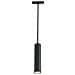 Faretto Focus Led Per Binario Moderno Alluminio Nero Luce Calda 12w - Foto miniatura 1