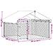 Gabbia per Cani da Esterno con Tetto 200x200x150 cm - Foto miniatura 6