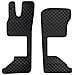 Coppia Tappeti In Skeentex - Nero - Compatibile Per Daf Xg (06/21>) Sedile Pass. Pneumatico - Daf Xg+ (06/21>) Sedile Pass. Pneumatico - Foto miniatura 1