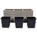 Vaso Per Piante Bellis Rattan Sintetico 82 Cm Marrone Chiaro - Foto miniatura 6