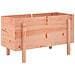 Fioriera Rialzata Giardino 101x50x57 Cm Legno Massello Douglas - Foto miniatura 5