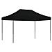 Tenda Da Festa Pieghevole Pop-up Nero 292x292x315 Cm - Foto miniatura 4