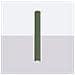 Lampada Da Soffitto Karbon 60 Verde Oliva Sl. 1610 - Minimalista Lampada Da Soffitto Verde Oliva 60x6.5x6.5 Cm - Foto miniatura 3