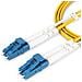 Cavo in fibra ottica duplex monomodale OS2 da LC a LC (UPC) da 5m, 9/125µm, 100G, Insensibile alla piegatura, Bassa perdita di inserzione, Cavo patch in fibra LSZH - Foto miniatura 5