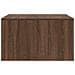 Tavolino da Salotto con Cassetti Rovere Marrone 70,5x70x40 cm - Foto miniatura 2