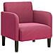 Divano Sedia con Braccioli Rosso Vino 54 cm in Velluto - Foto miniatura 1