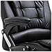 Sedia Da Ufficio Nera In Similpelle - Foto miniatura 7