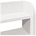 Giroletto con Testiera Bianco 75x190 cm Legno Massello di Pino - Foto miniatura 9