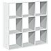 Libreria Divisorio Bianca 102x29x103,5 cm in Truciolato - Foto miniatura 1