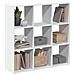 Libreria Divisorio Bianca 102x29x103,5 cm in Truciolato - Foto miniatura 2
