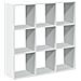 Libreria Divisorio Bianca 102x29x103,5 cm in Truciolato - Foto miniatura 7