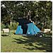 Tenda da campeggio Blu 223 x 163 x 130 cm Poliestere - Foto miniatura 2