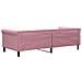 Letto da Giorno Rosa 90x200 cm in Velluto - Foto miniatura 5