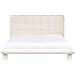 Letto Bouclé Cressat 180 X 200 Cm Bianco Sporco - Foto miniatura 5