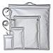 Set Di 4 Custodie Schermanti Rfid - Borsa Di Faraday Per Chiavi Auto, Telefoni Ed Elettronica Silver - Foto miniatura 1