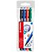pointMax - Fineliner Premium - Astuccio da 4 Office - Colori assortiti - Foto miniatura 1
