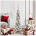 Albero di Natale artificiale con 150 LED Bianco 120 cm - Foto miniatura 2