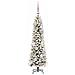 Albero di Natale artificiale con 150 LED Bianco 120 cm - Foto miniatura 3