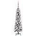 Albero di Natale artificiale con 150 LED Bianco 120 cm - Foto miniatura 4