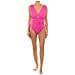 Mm7m761 Costume Da Bagno Da Donna Con Scollo A V - Foto miniatura 1