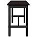 Panchina da pranzo 2 pcs Rovere Nero 100 x 32,5 x 48,5 cm - Foto miniatura 6
