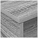 Comodino Grigio Sonoma 40 x 31 x 15 cm Legno multistrato - Foto miniatura 8