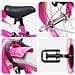 Bicicletta per Bambini 12 Pollici per bambini di 2-4 anni Rosa - Foto miniatura 4