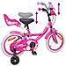 Bicicletta per Bambini 12 Pollici per bambini di 2-4 anni Rosa - Foto miniatura 7