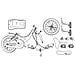 Bicicletta per Bambini 12 Pollici per bambini di 2-4 anni Rosa - Foto miniatura 8