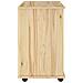 Mobile con Ruote con ruota Marrone 63,5 x 39 x 65,5 cm - Foto miniatura 5