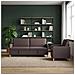 Set di Divani con Storage 2 pcs Marrone Scuro Poliestere - Foto miniatura 3