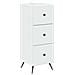 Mobile con Cassetti Bianco 33 x 34,5 x 90 cm - Foto miniatura 1