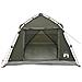 Tenda istantanea resistente all'acqua 3 persona Verde militare - Foto miniatura 4