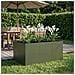 Vaso da giardino Verde Oliva 120 x 80 x 60 cm - Foto miniatura 2