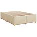 Letto box spring con materasso Crema 160 x 200 cm Tessuto - Foto miniatura 6