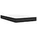 Letto box spring con materasso Nero 120 x 190 cm Tessuto - Foto miniatura 7