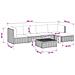 6 pz Set Lounge in Rattan con Cuscini GENDT Rattan naturale - Foto miniatura 9