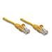 ICOC CCA5U-100-YE - Cavo di rete Patch CCA Cat. 5e Giallo UTP 10 mt - Foto miniatura 3