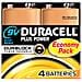 Confezione 4 pile 9V Duracell Plus Power - Foto miniatura 1