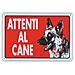 Cart. "attenti Al Cane" 20x30pl - Foto miniatura 2