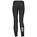 leggings Bambina Scritta 8a Nero - Foto miniatura 2