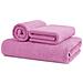 Asciugamani Salvietta Bagno In Morbida Spugna Modello Sophie Colore Fucsia Telo Fucsia - Foto miniatura 15