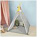Tenda Indiani Bambini Casa Per Bambini Con 1 Portella E 1 Finestra Oss03 - Foto miniatura 4